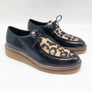 POUR LA VICTOIRE Jessa Genuine Calf Hair Derby 